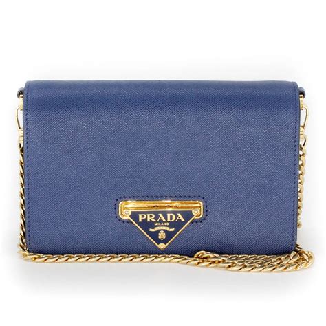 light blue wallet prada|prada wallet on chain blue.